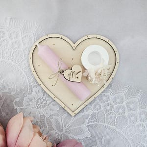 SVG Laserdatei Kerzenhalter Herz, Muttertag, Mama, Geschenkidee, Kerzen, Kerzenfolie, SVG Lasercut, inkl. Gewerbelizenz