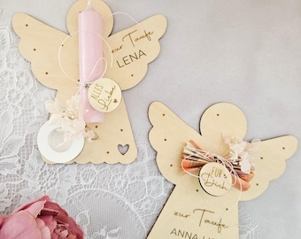 SVG laser file angel candle holder, baptism, communion, gift for baptism SVG lasercut, including commercial license