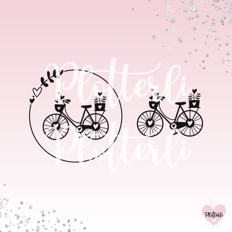 Plotterdatei, Laserdatei, Blumen, Frühling, Fahrrad, Rad, Radl, Plotten, Lasern, Plotterliebe, Frühlingszauber, Frühling, Springtime, Herzhäuser, Herz, Zuhause, Lieblingsplatz, Haus, Home, Frühlingsgefühle, Lizenz, Gewerbelizenz, Kommerziell
