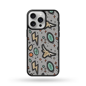 Sand Punchy Longhorn MagSafe Compatible Phone Case