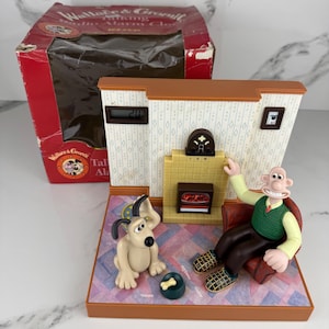 ウォレスとグルミット　置き時計 Wallace gromit clock - Etsy 日本