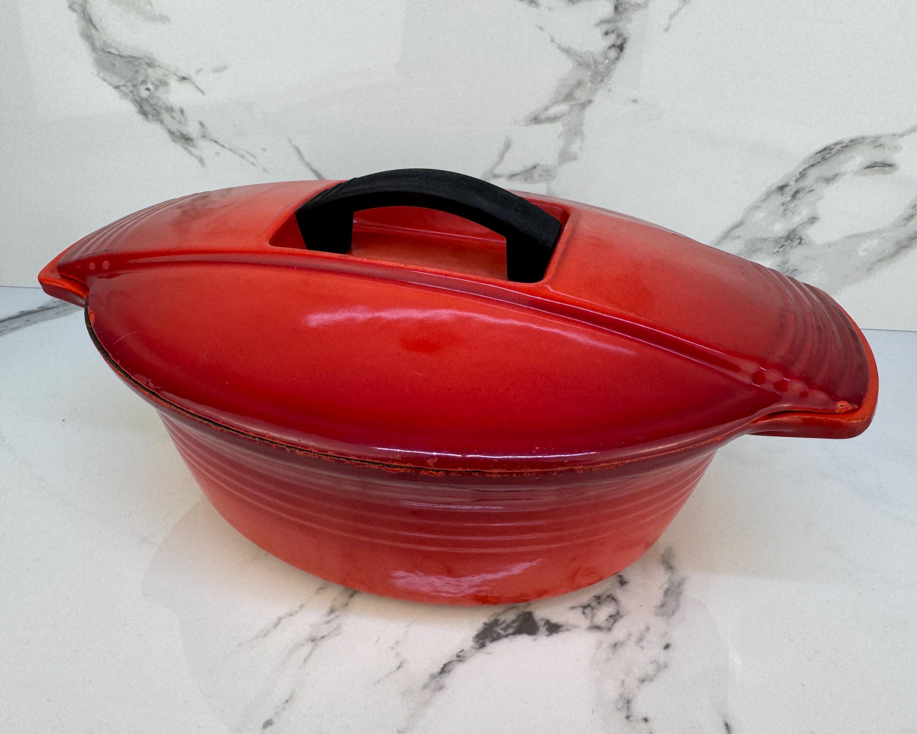 ＊＊❼ヴィンテージ　FUTURAオーバル３３cm　ルクルーゼ＊＊激レア Le Creuset Futura - Etsy