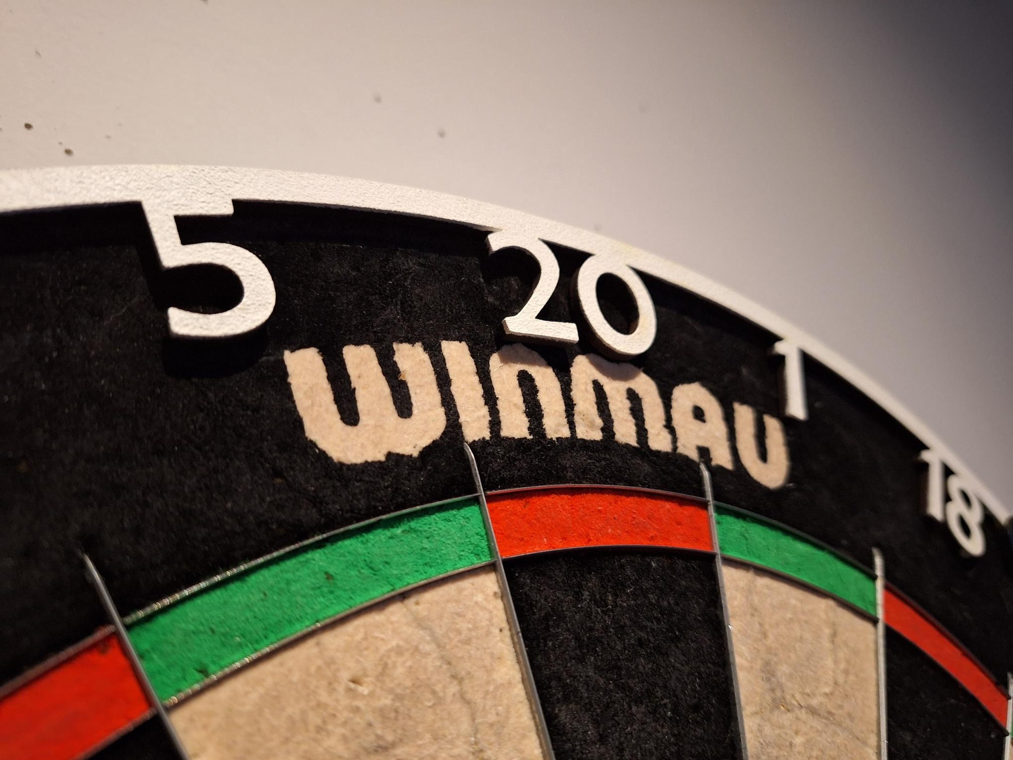 Lasercut File for Improved Number Ring for Darts Board DIGITAL FILE