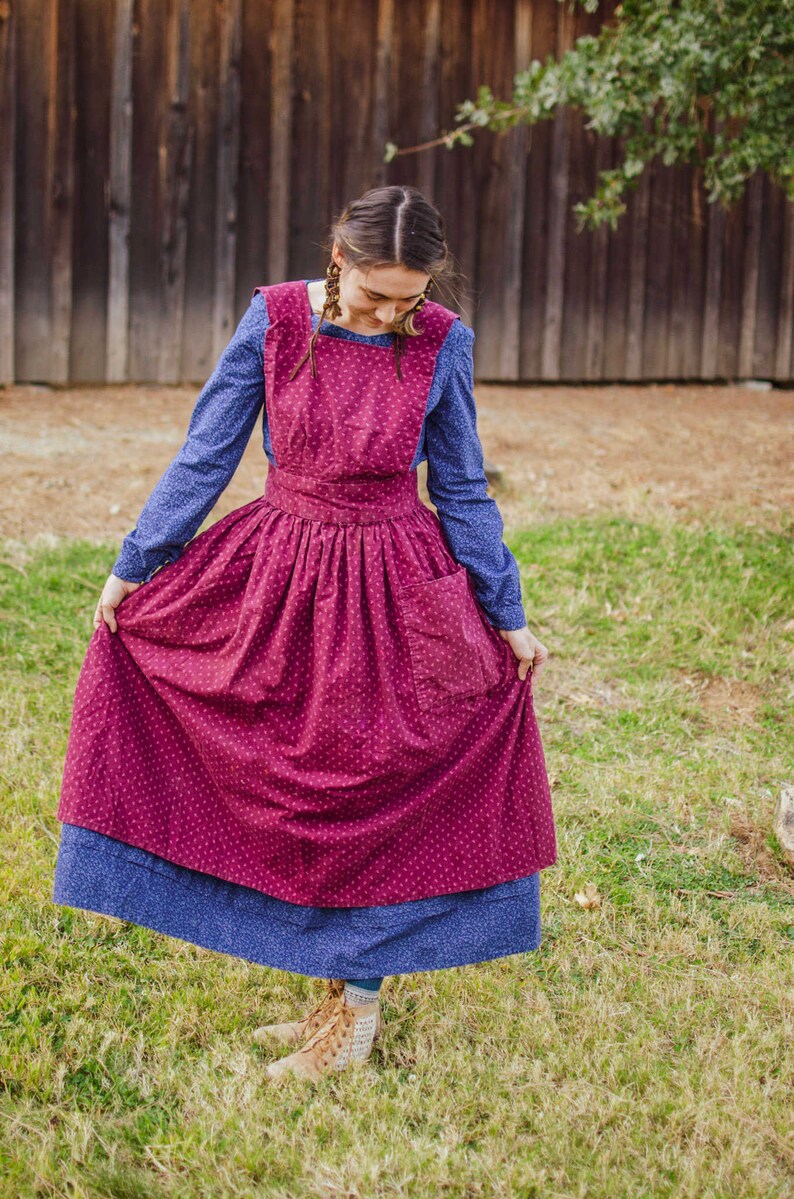 PINAFORE APRON Handmade Apron Custom Order Etsy