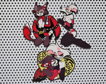 B grade HuskerDust Hard Enamel Pins *READ DESCRIPTION*