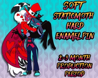 Zachte StaticMoth harde emaille pin *PREORDER*