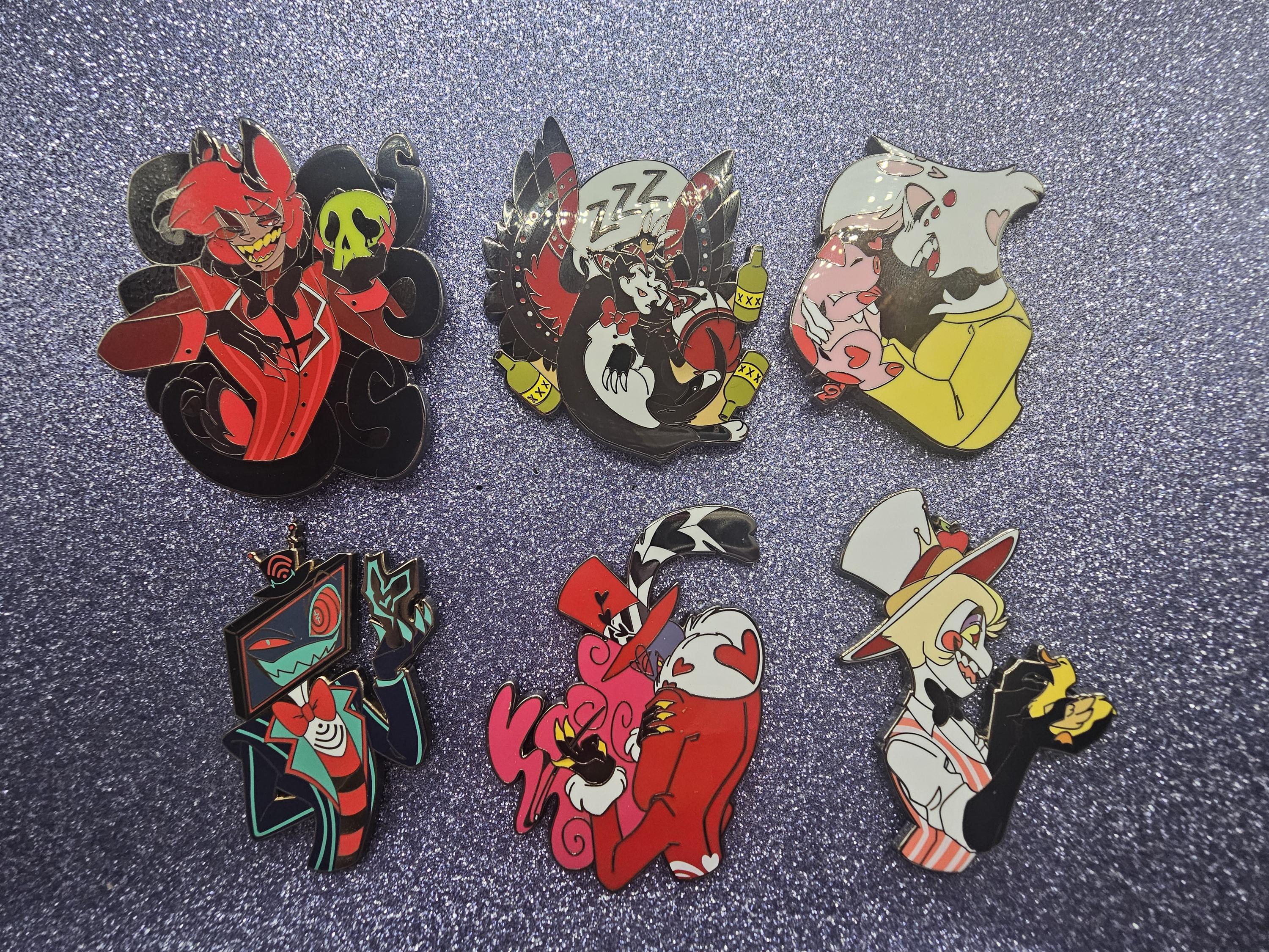 Husk offical hazbin hotel pin - Pins