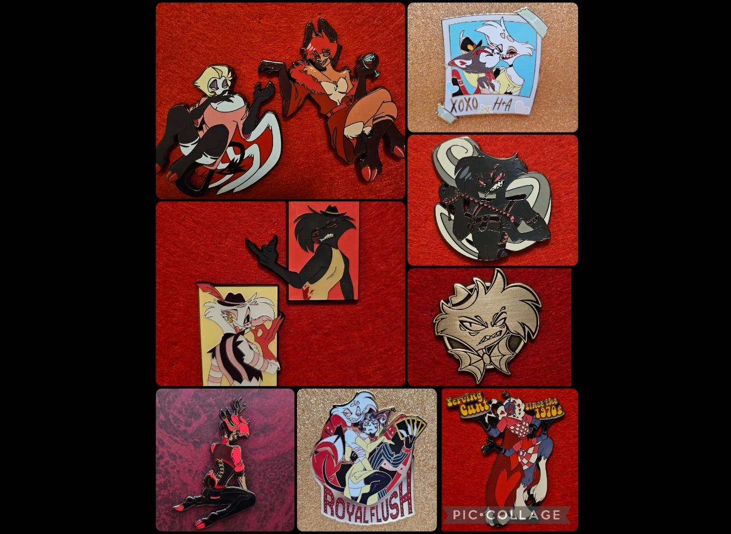 Hazbin Leftover Hard Enamel Pins