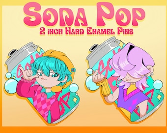 Soda Pop Serie 1: 2-Zoll Hartemail Pin *VORBESTELLUNG* Kpop Demon Hunters