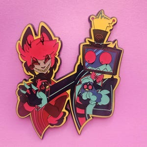 Carmilla Carmine Pin - Etsy