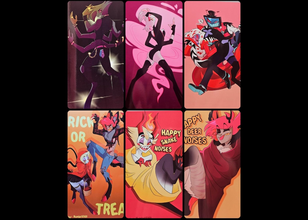 Hazbin Art Prints 6×8 Hazbin Hotel - Etsy