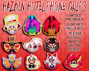 Hazbin Hotel Phone Grips