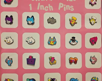 UNOFFICIAL FANMERCH Helluva Pride 1 Inch Hard Enamel Pin Collection