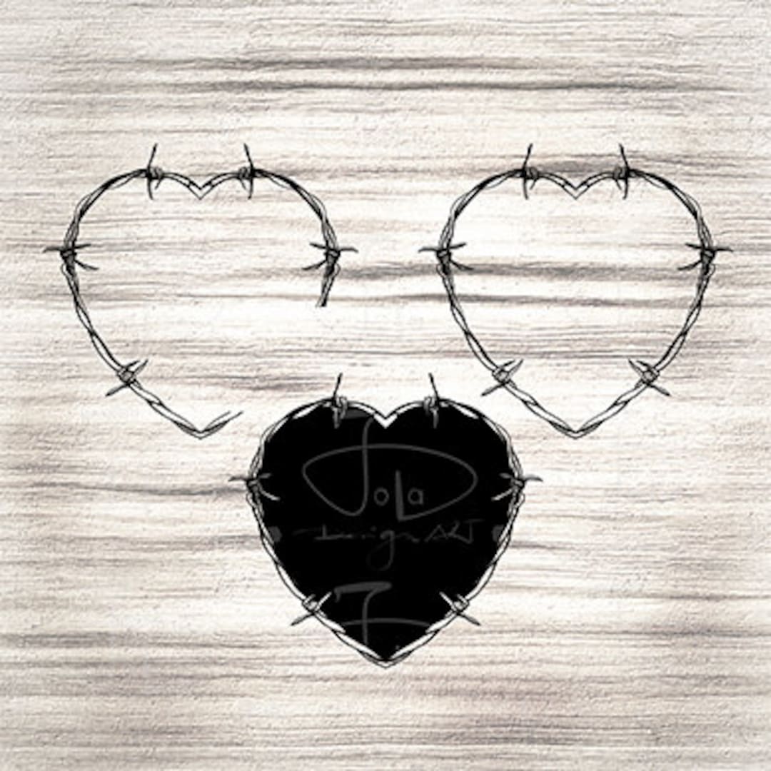 Corazón SVG, Descarga instantánea, Clipart de corazón, Forma de corazón ...