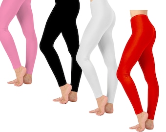 Women Ladies Leggings Plain Elastane Leggings Stylish Soft Push Up Leggings stretch Running Women Leggings UK