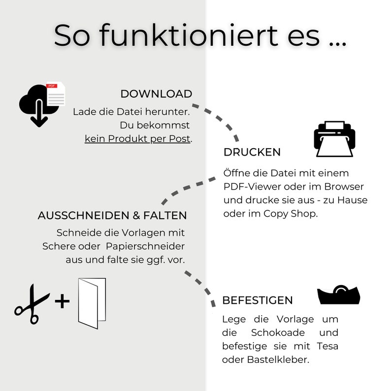 Download Banderole Schön, dass du da bist passend für Rittersport Mini, Gastgeschenk Hochzeit, Kommunion, Taufe, Konfirmation, Jugendweihe Bild 8