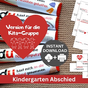 Download Duplo banderoles farewell gift group kindergarten, day care, kindergarten, care, educator, nursery, 27 sayings, thank you