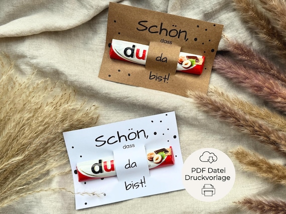 Druckvorlage Duplo Banderolen Schön dass Du da bist Bastelvorlage zum Ausdrucken Mitgebsel Give Away Gastgeschenk Hochzeit Taufe Geburtstag
