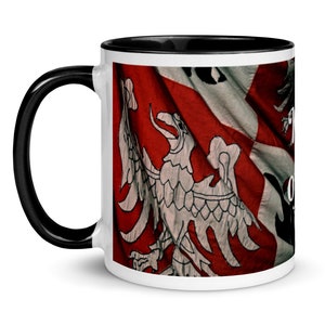 Caneca de Polônia de &lt;br&gt; Entrega Rápida? Polônia | Reino da Polónia | Caneca da bandeira de Poland de &lt;br&gt; Entrega Rápida? Polska Xícara de café | presente para ele, presente para ela, caneca com cores patrióticas