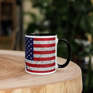 Finnish Tea Cup, Finland USA Flag, Suomi Mug, Finland Gift, USA, Coffee lover, Gift for Family, Christmas Gift, Gift fot Her, Gift for Him