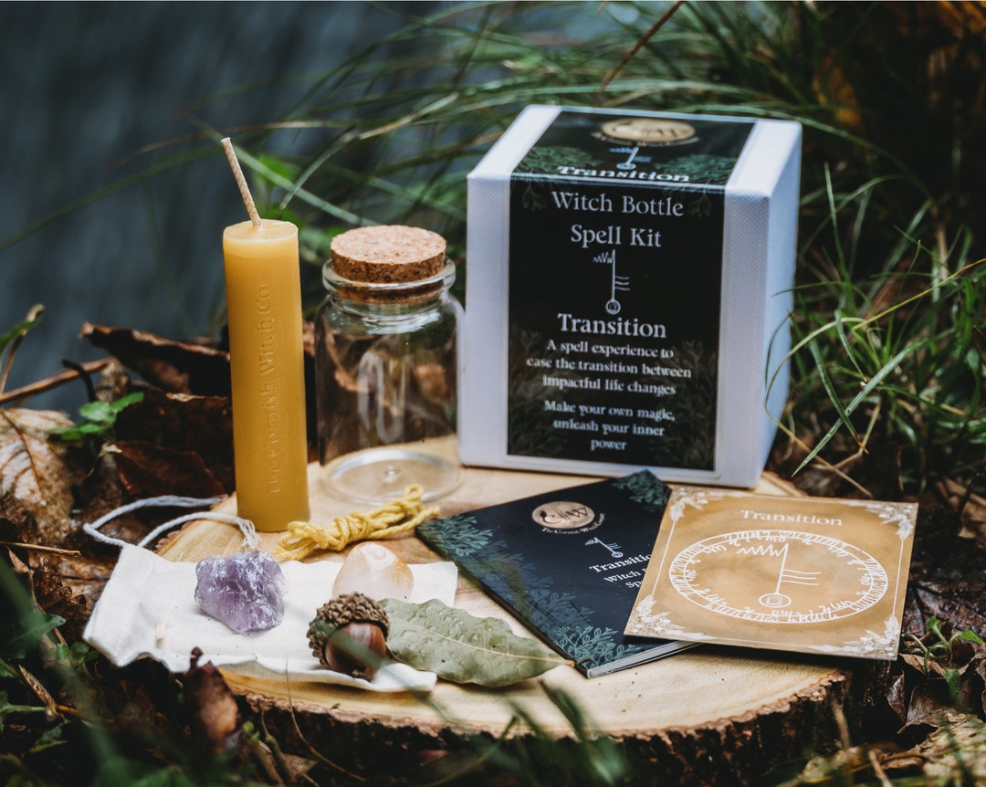 Transition Spell Kit, Yule Gift, Pagan Gift, Witchy Gifts, Witch Gifts