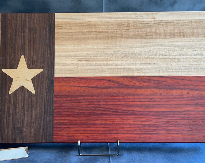 Texas Flag Cutting Board