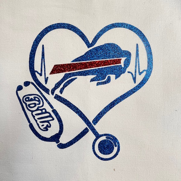 Buffalo Bills Scrub Etsy