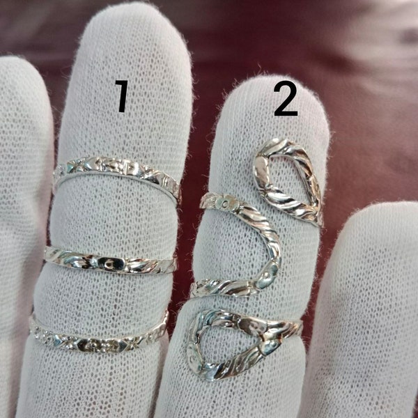 Full Finger Arthritis Ring, Thumb Splint Ring, Arthritis Rings, Trigger Finger Ring, Mallet Finger Ring, Splint Rings, 925 Sterling Silver