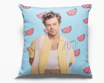 harry styles sequin pillow