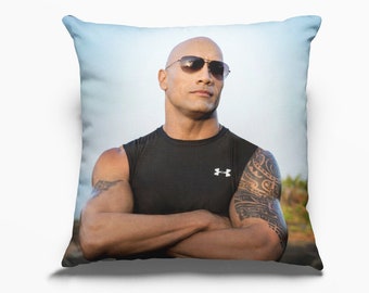 dwayne johnson body pillow