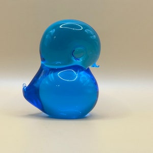 Vintage Vintage FM Konstglas Swedish Art Glass Pippi blue Bird, perfect for spring, Mother’s Day