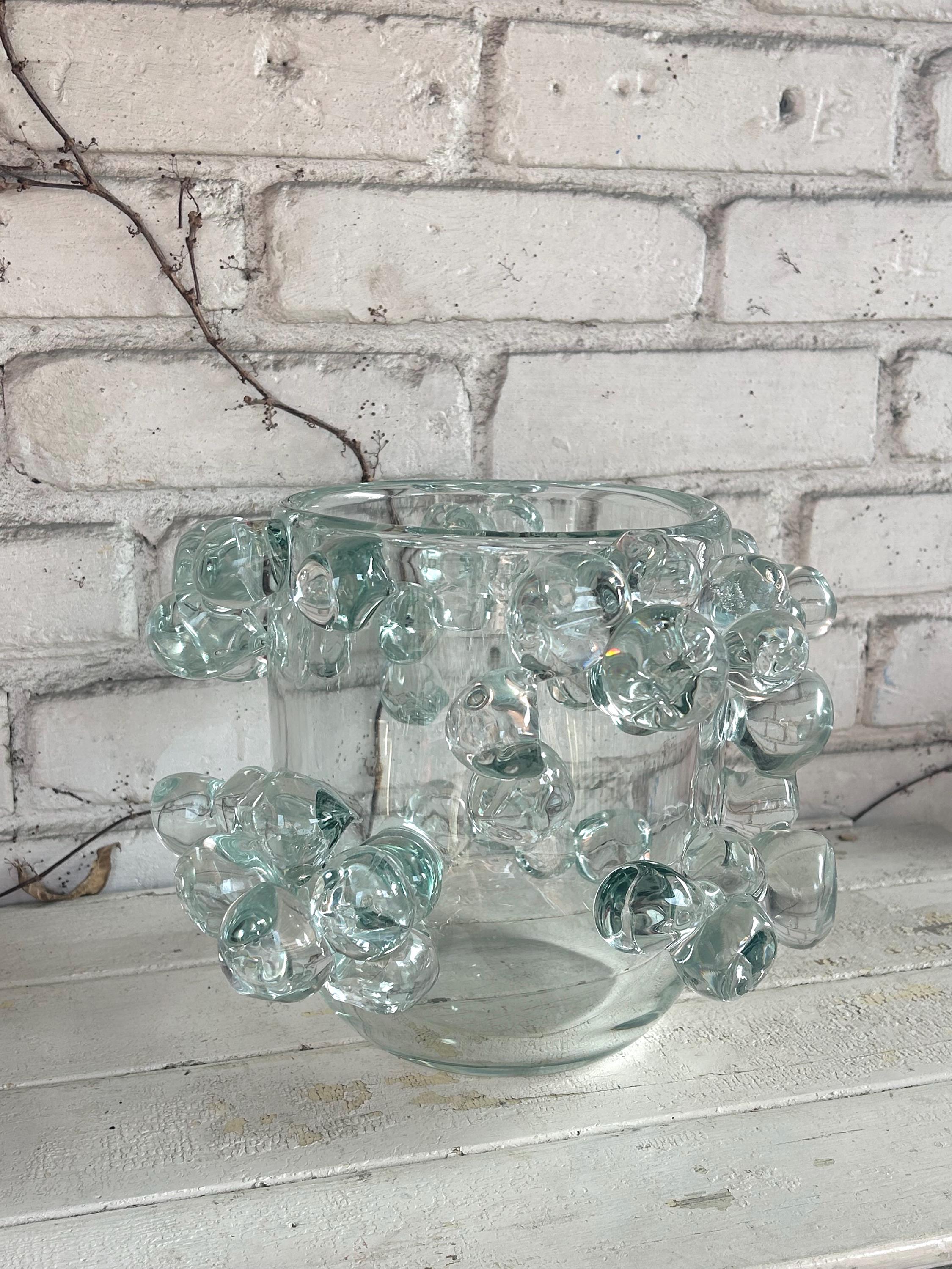 Mihai Topescu アートガラス花瓶 VAS, glass, Art Collection, Mihai