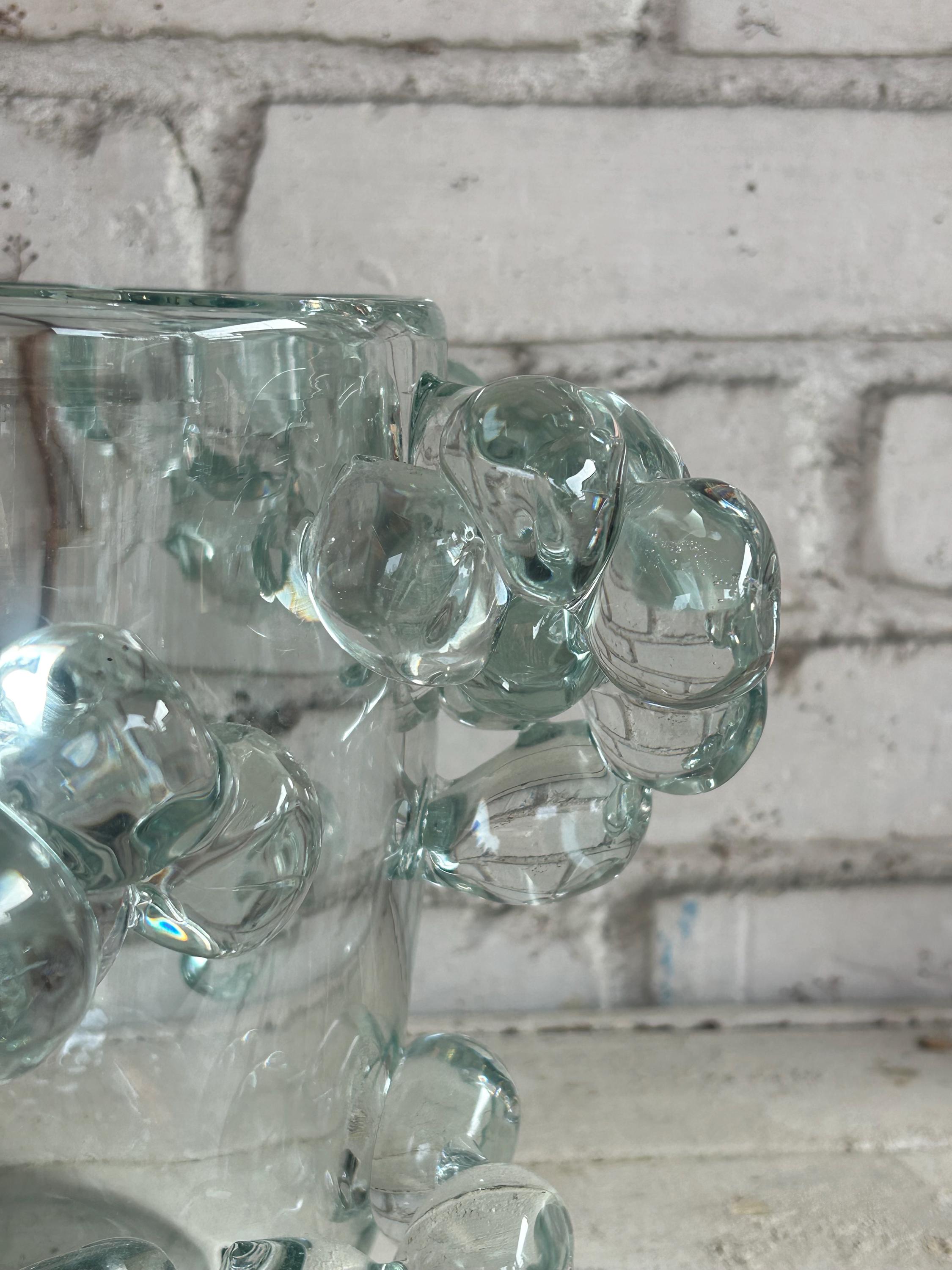 Mihai Topescu アートガラス花瓶