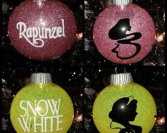 Princess Inspired Ornaments