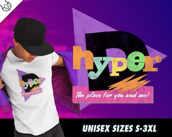 Tuggeranong Hyperdome Hyper D Rap Song Canberra Retro Camiseta Unisex