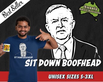 Camiseta unisex Albo Siéntate Boofhead