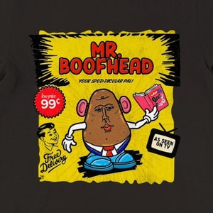Mr Boofhead Potato Spud Dutton Vintage Unisex T-shirt image 2