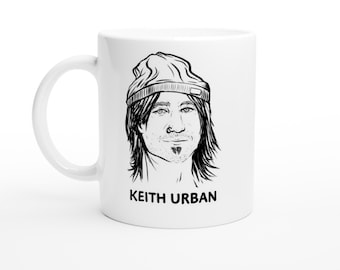 Keith Urban Keith Rural Funny Country Rock Mug