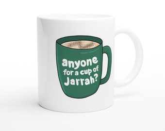 Kath & Kim Cualquier persona para una taza de Jarrah Marion Cita divertida Taza de café australiana