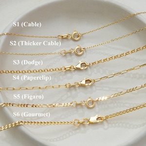 Solid Gold 14K Chain, Replacement Chain, Cable and Gourmet Chains