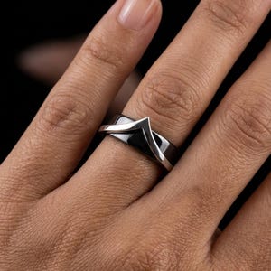 Oura Ring Cover Lab Grown Diamond, Fine Jewelry Tech Shield, Chevron Minimalist Ring Protector