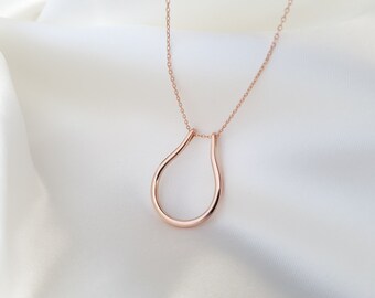 Collana porta fedi nuziali, collana salva-anello a ferro di cavallo, regalo per il nuovo dottore - Italia