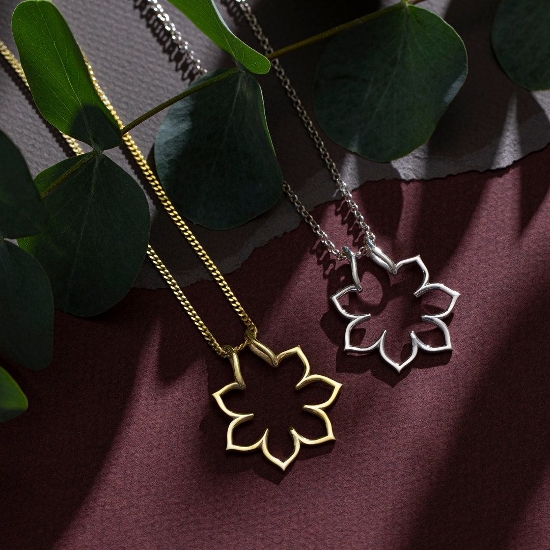 White Gold Ring Holder Necklace 14k Solid Gold Ring Keeper Etsy