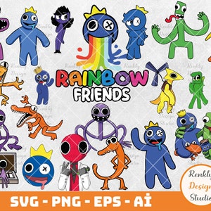 Free STL file GREEN ROBLOX RAINBOW FRIENDS 🌈・3D printer design