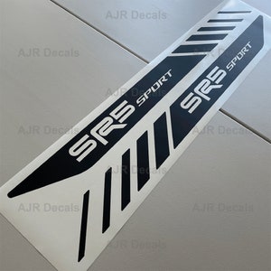 SR5 Sport Decals Fits Toyota Tacoma Tundra  Bedside Truck Sticker Vinyl  in 6 colors (2  pieces).