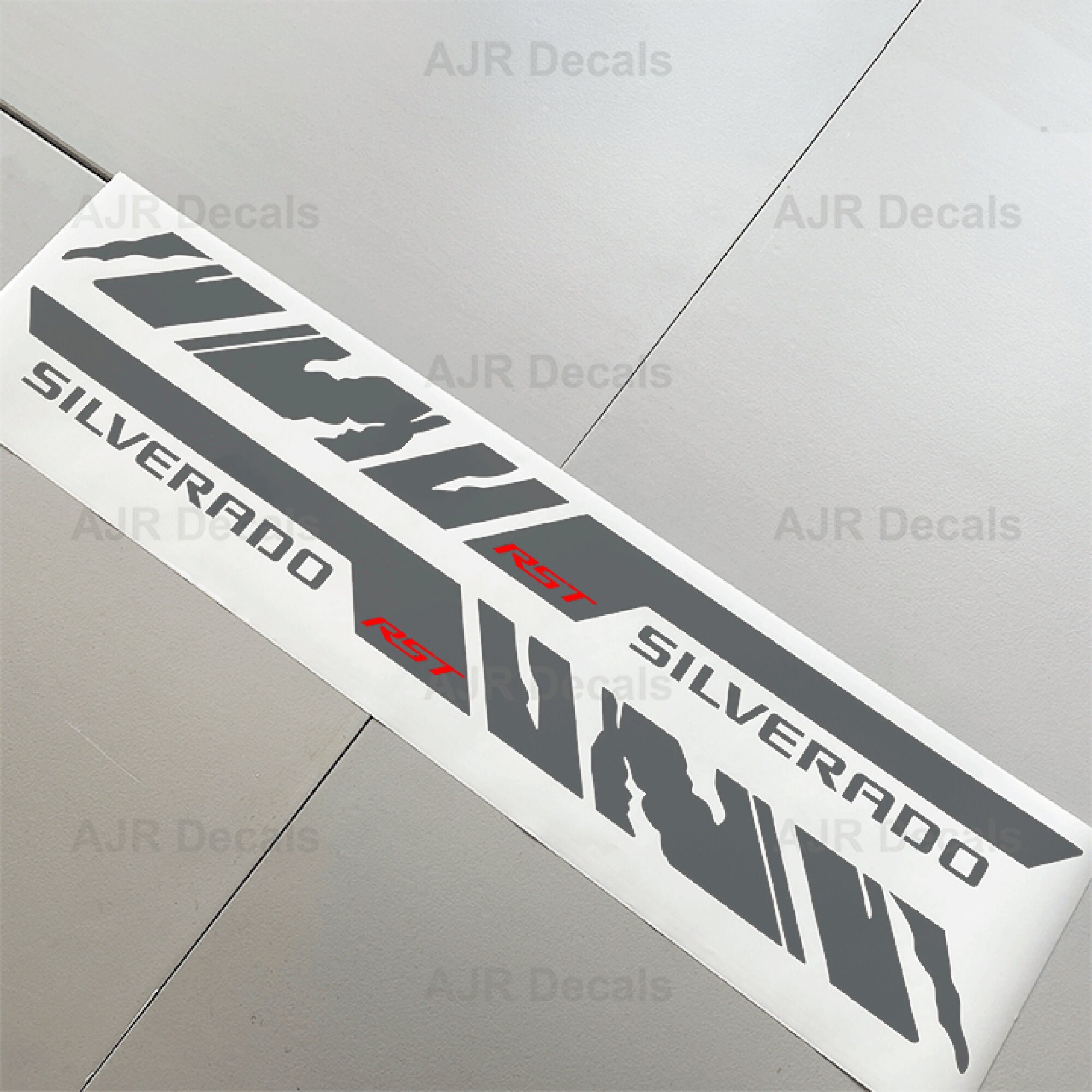 Sticker Rst Vynil Silverado RST Decals Fits Truck Chevrolet Silverado Bedside Chevy ...