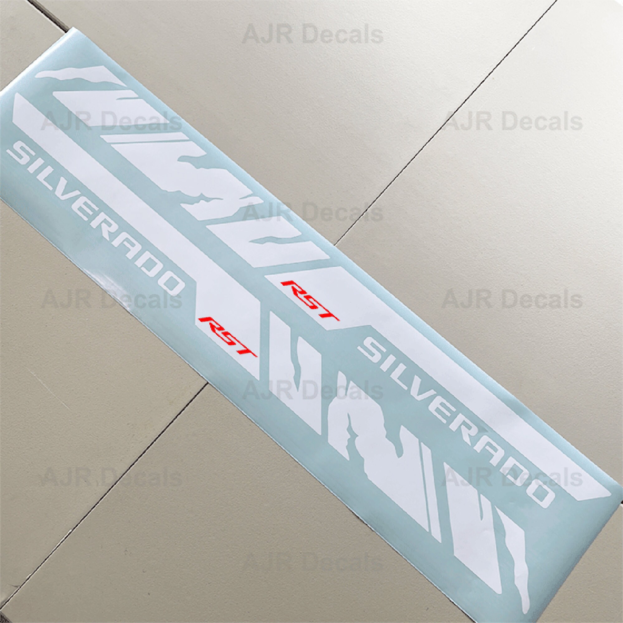 Sticker Rst Vynil Silverado RST Decals Fits Truck Chevrolet Silverado Bedside Chevy ...