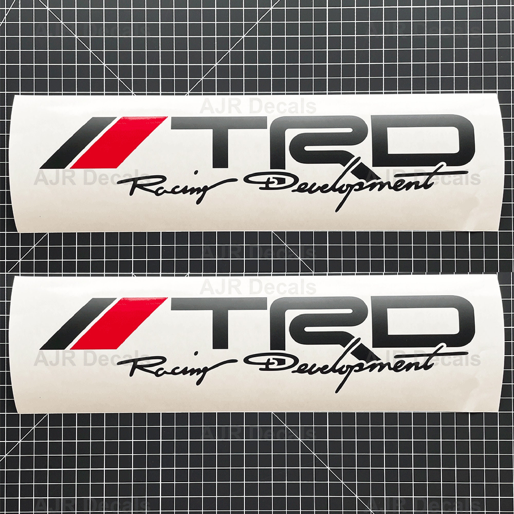 Trd Racing Lettering TRD Racing Development Decals Fits Toyota Tacoma Tundra Bedside Truck ...