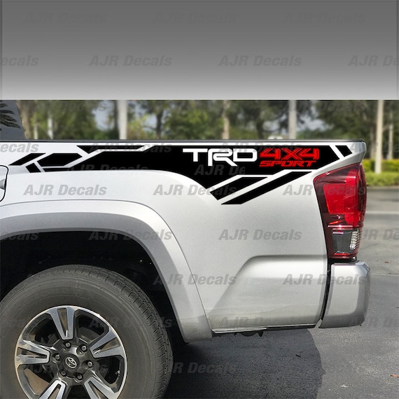 TRD Racing Development Sport 4x4 Decals Fits Toyota Etsy