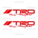 TRD Racing Development Decals Fits Toyota Tacoma Tundra Bedside Truck ...